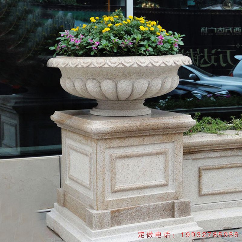 庭院景观花盆石雕（1）