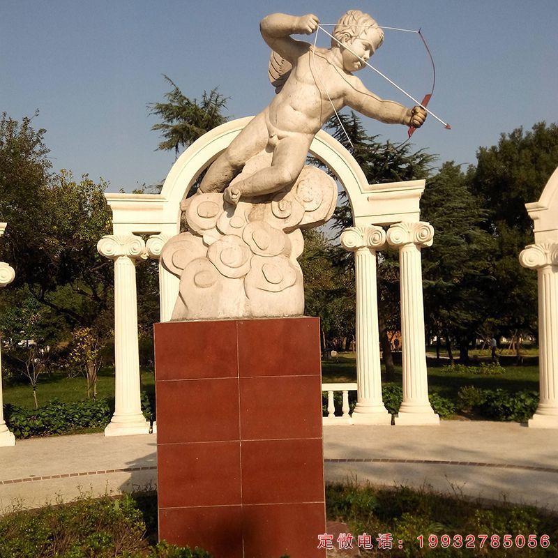 西方小天使石雕（1）