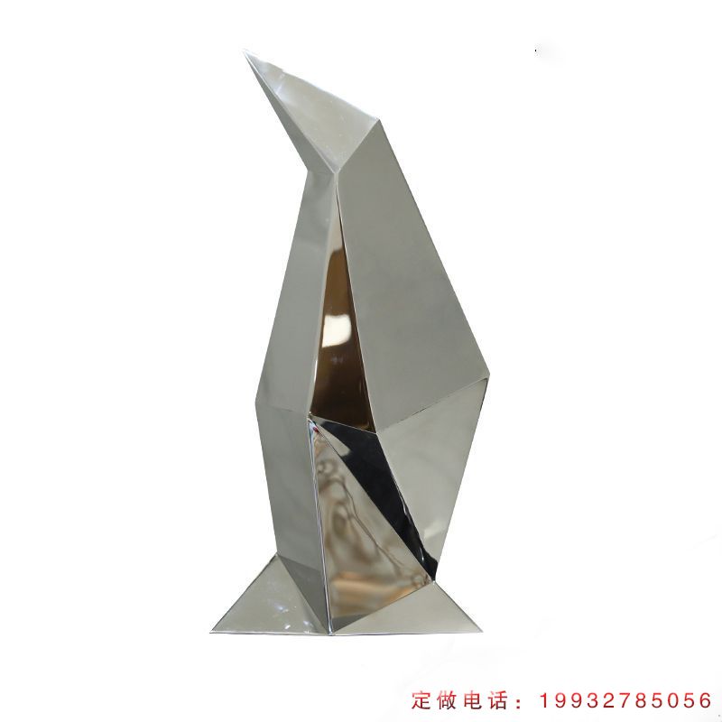 不锈钢企鹅雕塑 （1）