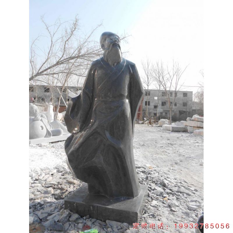 古代人物包拯石雕（1）