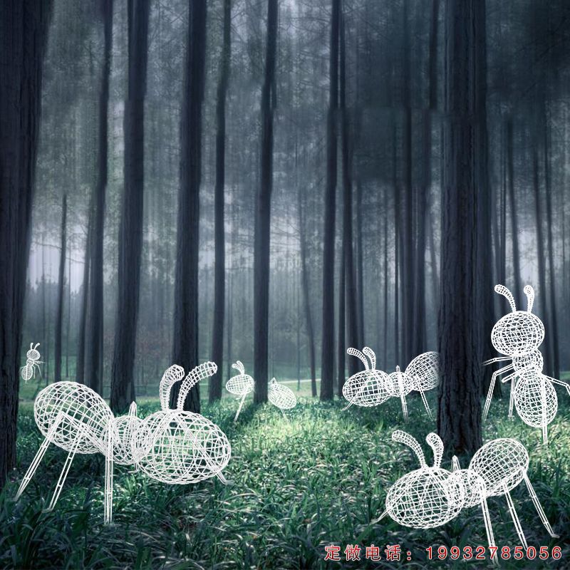 不锈钢蚂蚁雕塑（1）