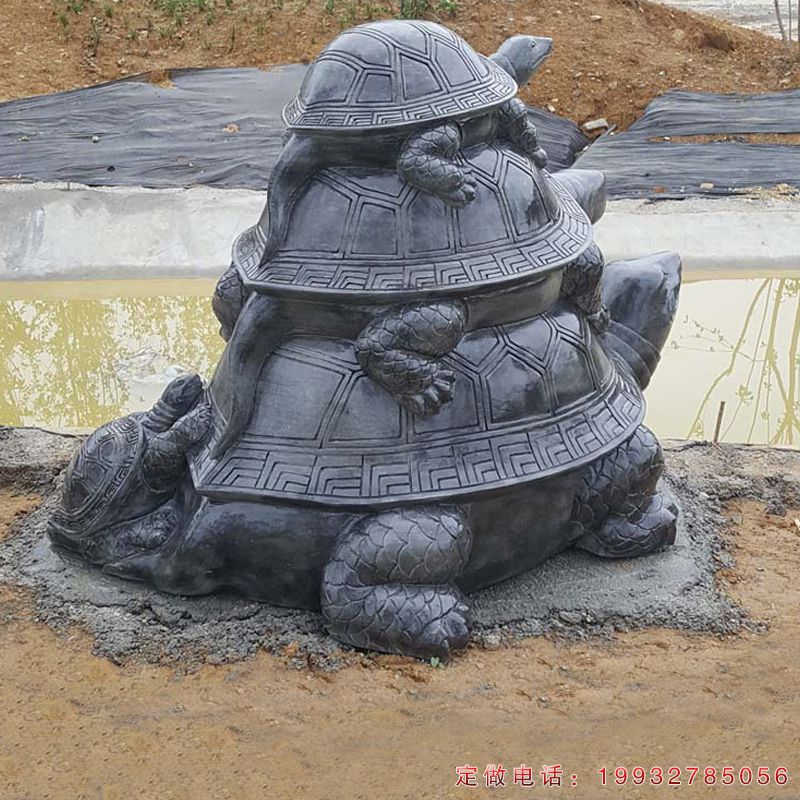 公园大理石海龟雕塑 （2）