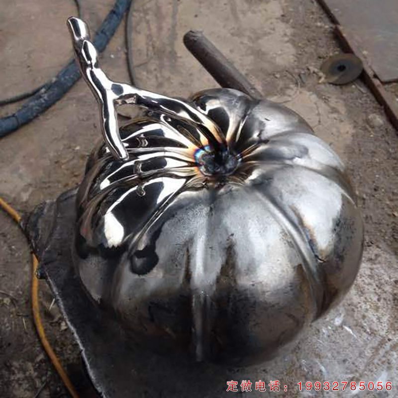 不锈钢南瓜雕塑 （1）