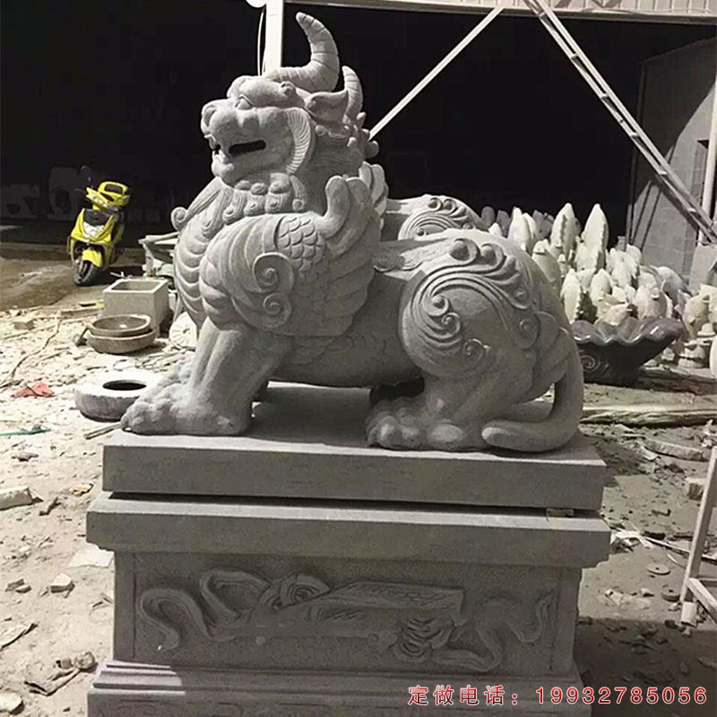 法院门口獬豸神兽石雕（1）
