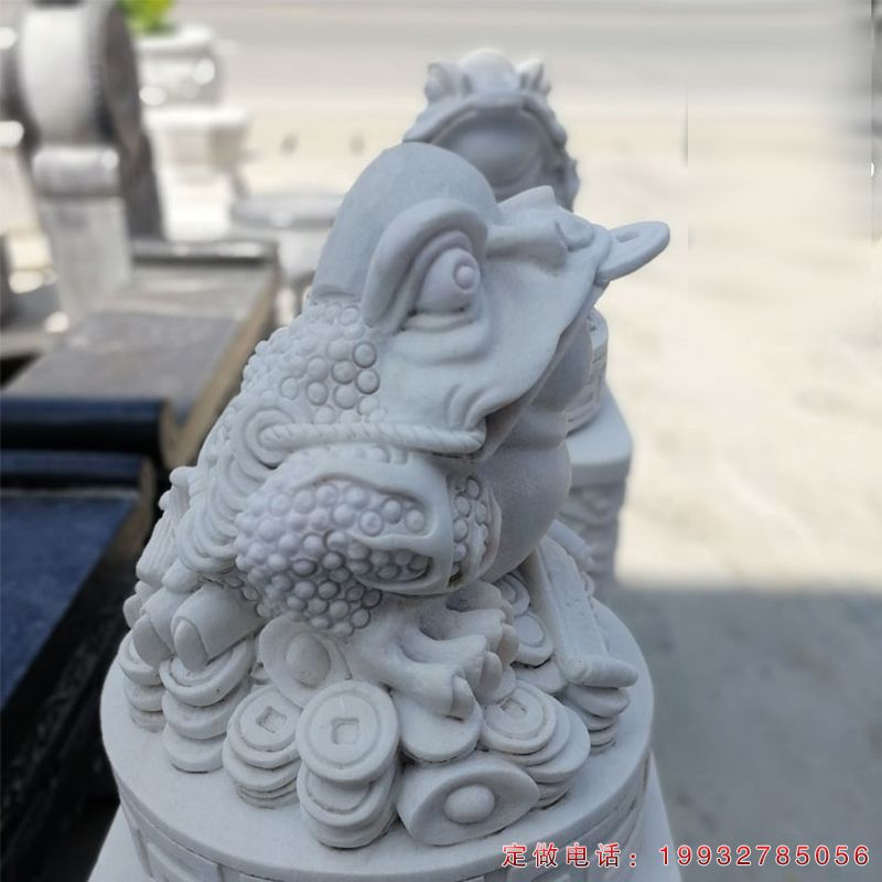 招财金蟾神兽石雕（1）