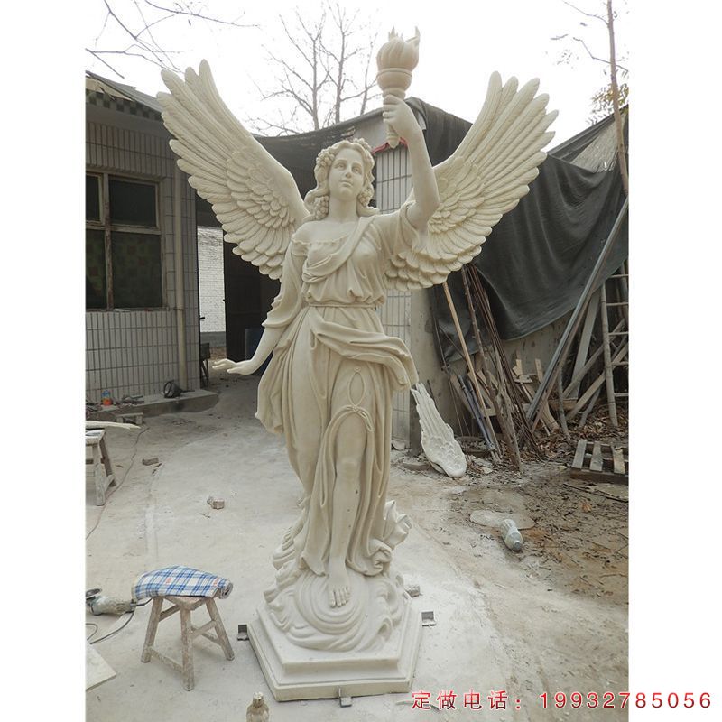 光明女神西方人物石雕（1）