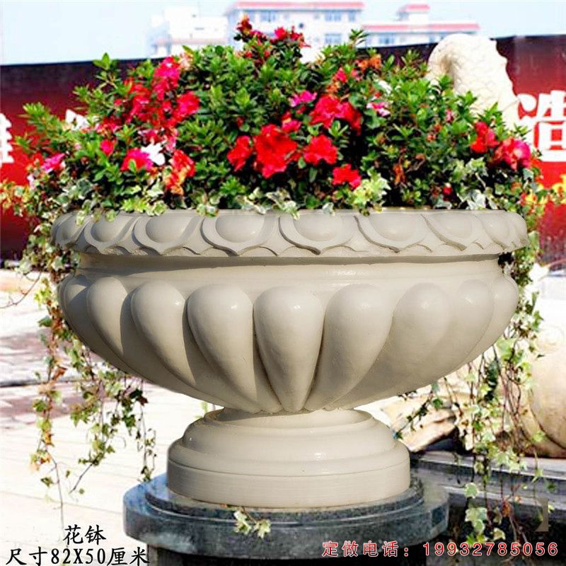 小区花盆景观石雕（1）
