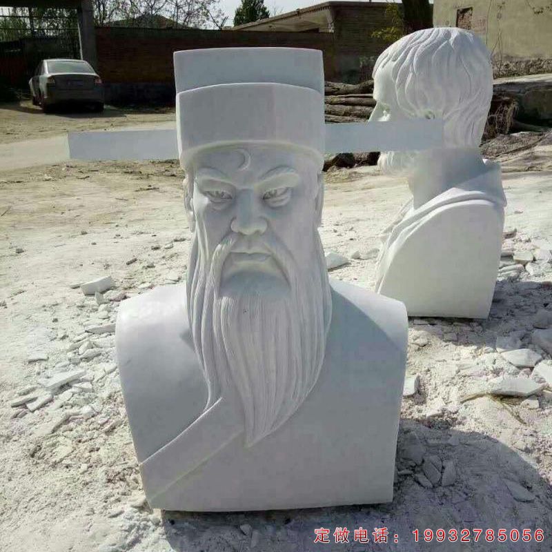 包青天官员古代人物石雕（1）