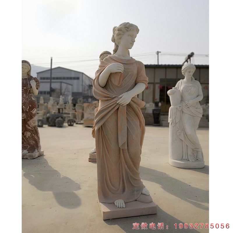 广场古希腊美女西方人物石雕（1）
