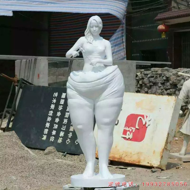汉白玉美女人物石雕（1）