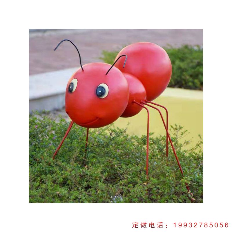 酒店玻璃钢蚂蚁动物雕塑（1）