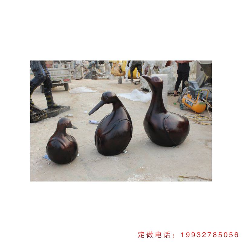 玻璃钢鸭子雕塑  (4)