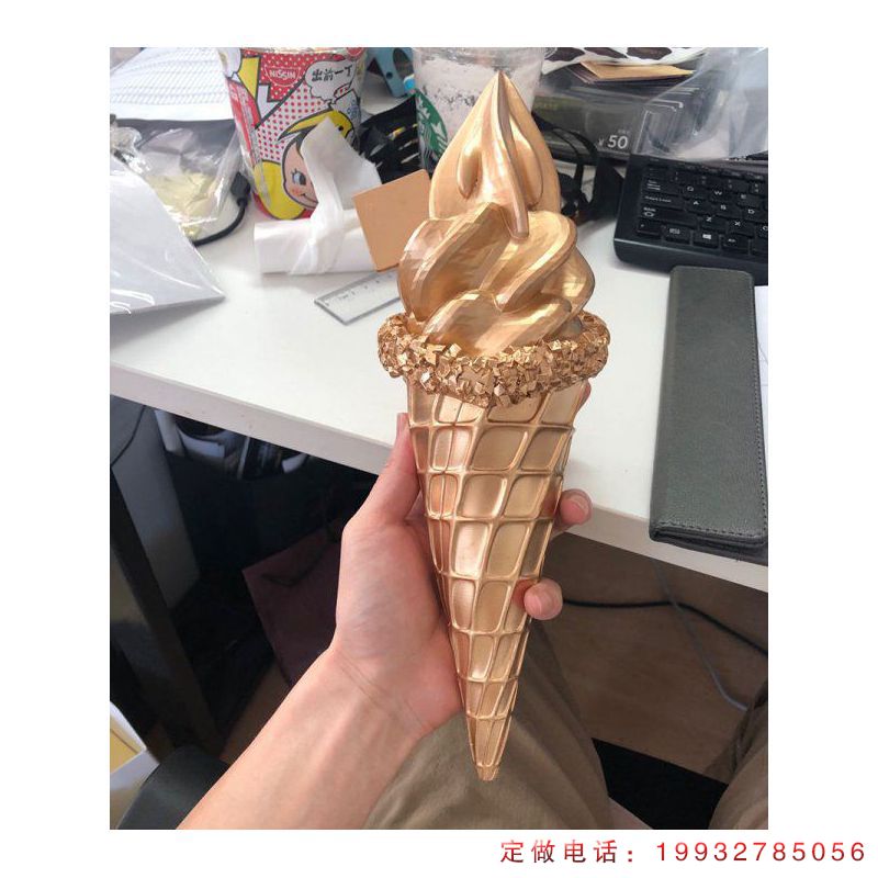 企业玻璃钢冰激凌景观雕塑（1）