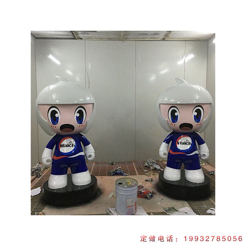 酒店玻璃钢公仔卡通雕塑（2）