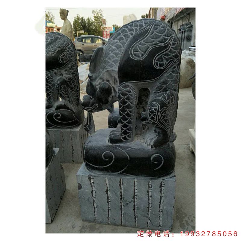 避水兽石雕 门口古代神兽石雕
