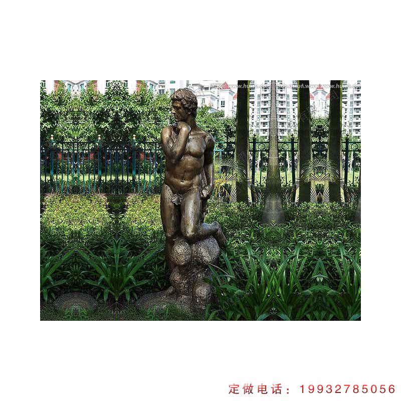 游乐场西方人物铜雕（1）