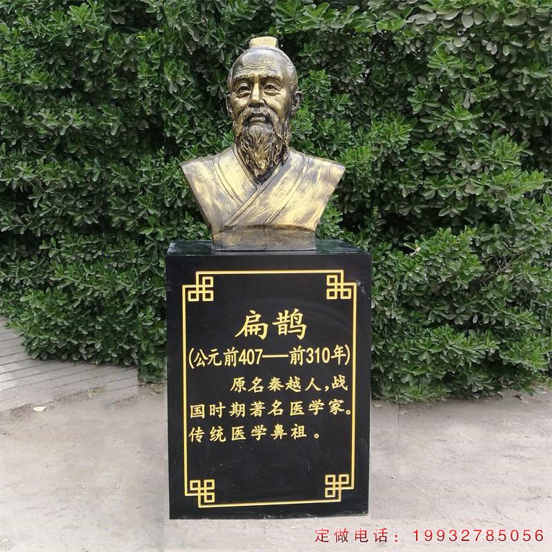医院名医扁鹊人物铜雕（1）