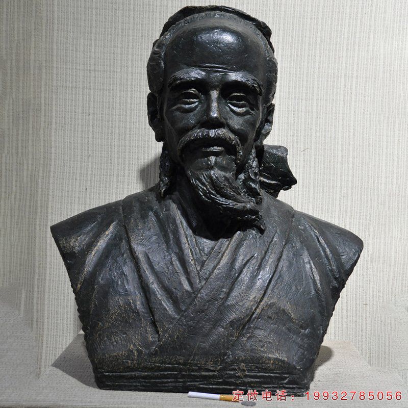 华佗铜雕 (3)