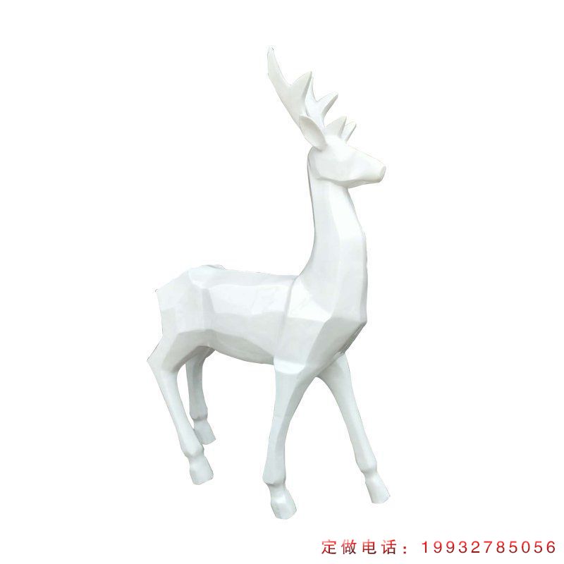 不锈钢鹿雕塑 (2)[1]