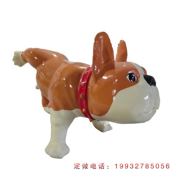 玻璃钢狗雕塑 (7)