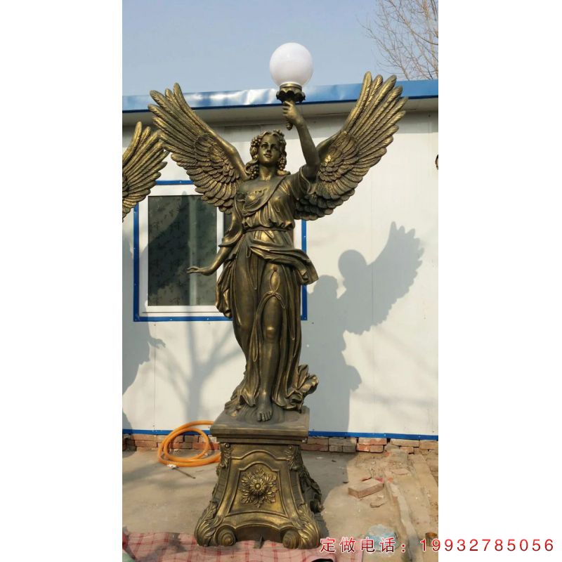 医院光明女神天使人物铜雕（2）