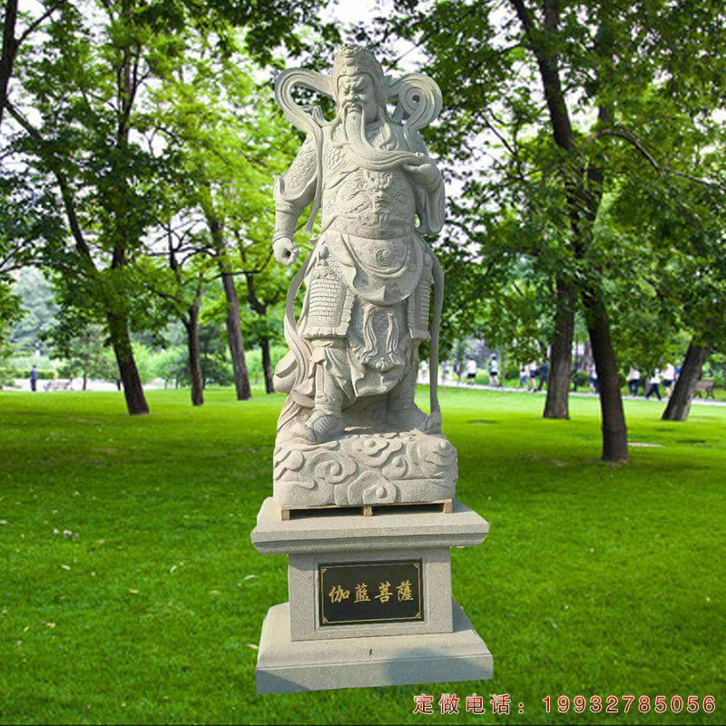 石雕，大理石关公