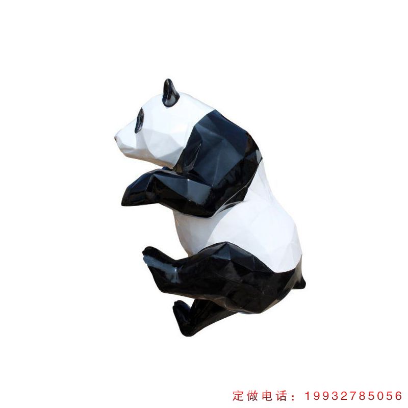 玻璃钢熊猫雕塑 (46)