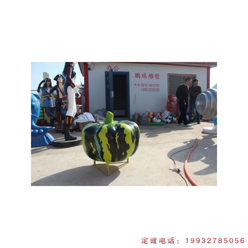 景区玻璃钢南瓜景观雕塑（3）