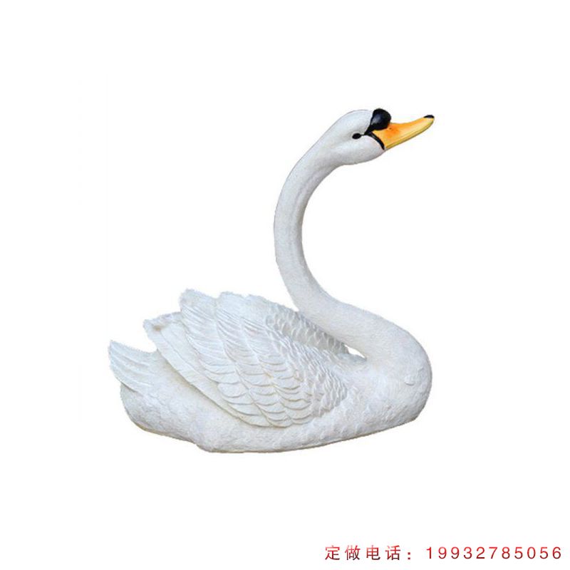 玻璃钢天鹅雕塑 (25)