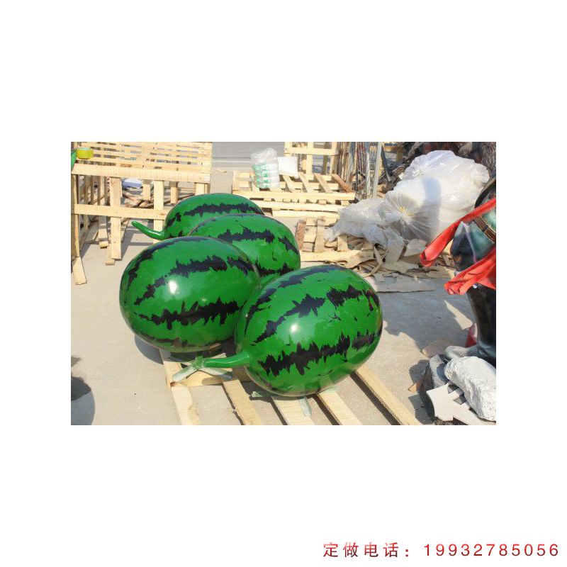 玻璃钢西瓜雕塑 (16)