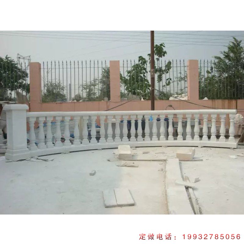 学校汉白玉栏杆景观石雕（2）