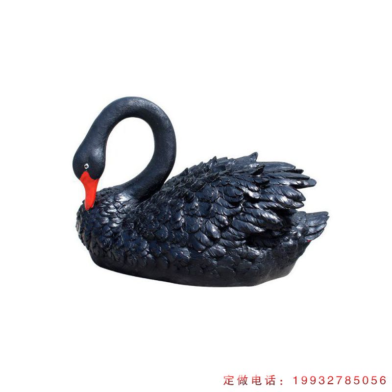 玻璃钢天鹅雕塑 (59)