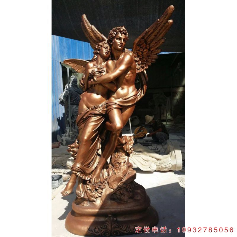 铜雕爱神