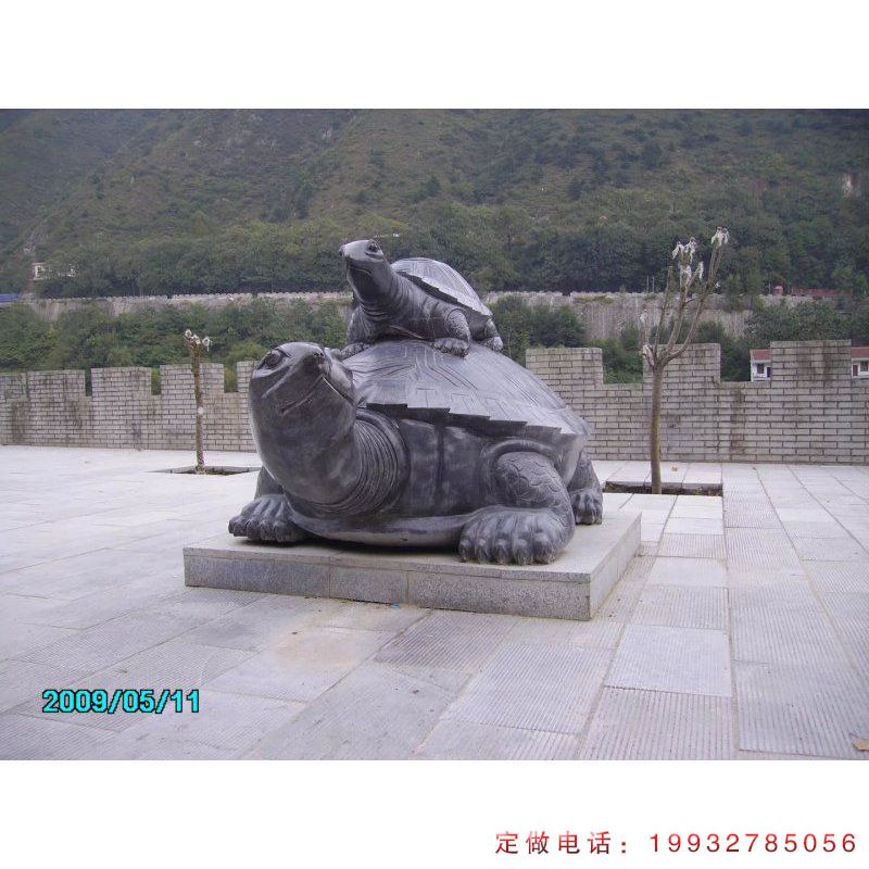 小区庭院乌龟动物石雕（1）