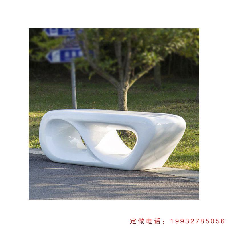 商场玻璃钢座椅景观雕塑（3）