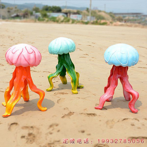 玻璃钢仿真海洋生物雕塑 (25)