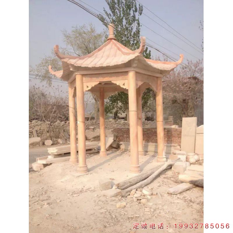 广场凉亭景观石雕（2）