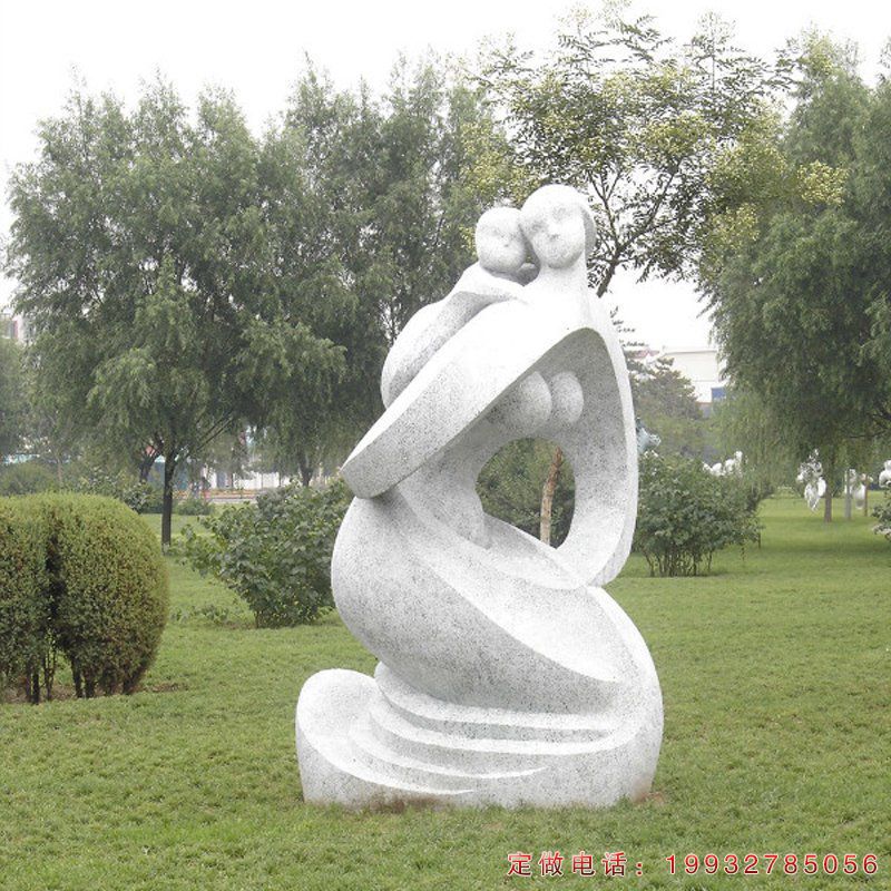 景区抽象人物石雕（2）