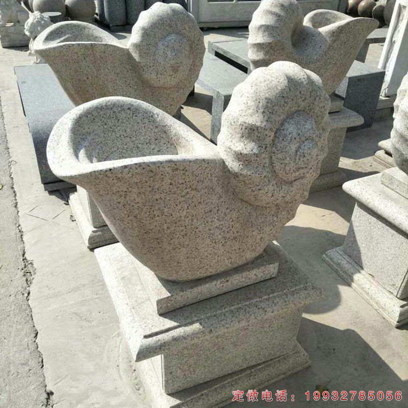 企业海螺景观石雕（2）