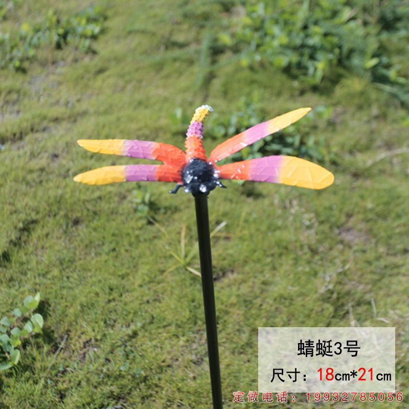 公园不锈钢蜻蜓动物雕塑（1）