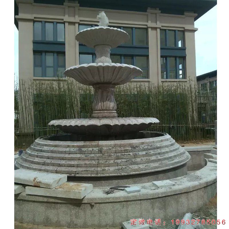小区喷泉景观石雕（3）